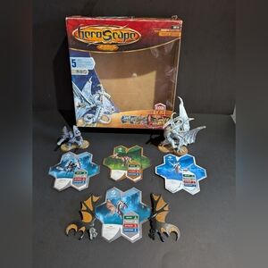 Heroscape Expansion Set Raknar's Vision Heroes Of Lindesfarme Incomplete